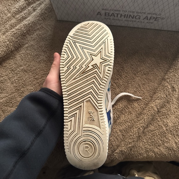 BAPE abc blue camo 20th anniversary - Picture 9 of 10